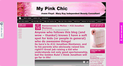 Desktop Screenshot of mypinkchic.com